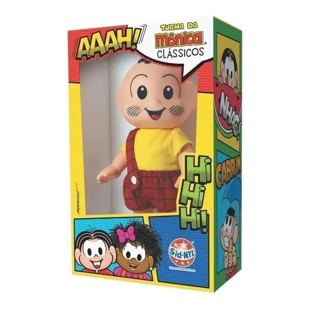 Miniatura Boneco Cascão Turma Mônica Clássico Original- Sid Nyl 979 Boneco - Turma da mônica