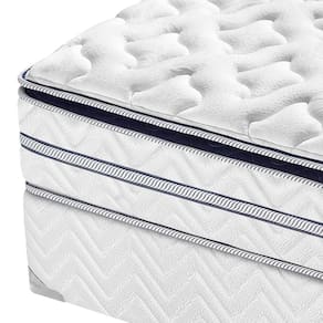 Miniatura Cama Box de Solteiro AmericanFlex Topázio Gel com Pillow Top e Molas Ensacadas 67x88x188cm