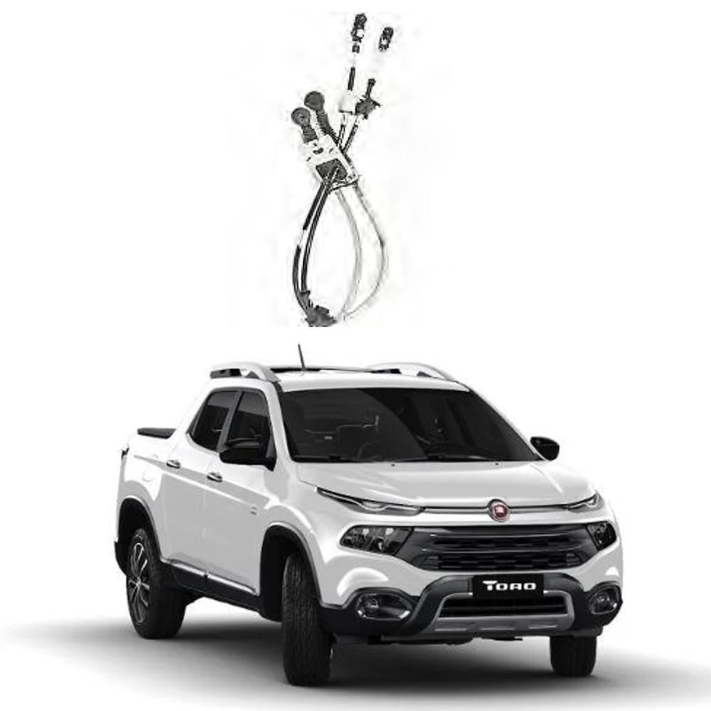 Miniatura Jogo De Cabos De Engate Fiat Toro 2015 A 2023 5067 Autoflex