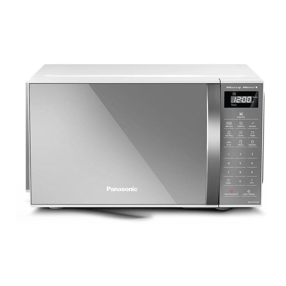 Miniatura Micro-ondas Panasonic 21L Branco Espelhado ST27LWRU 127