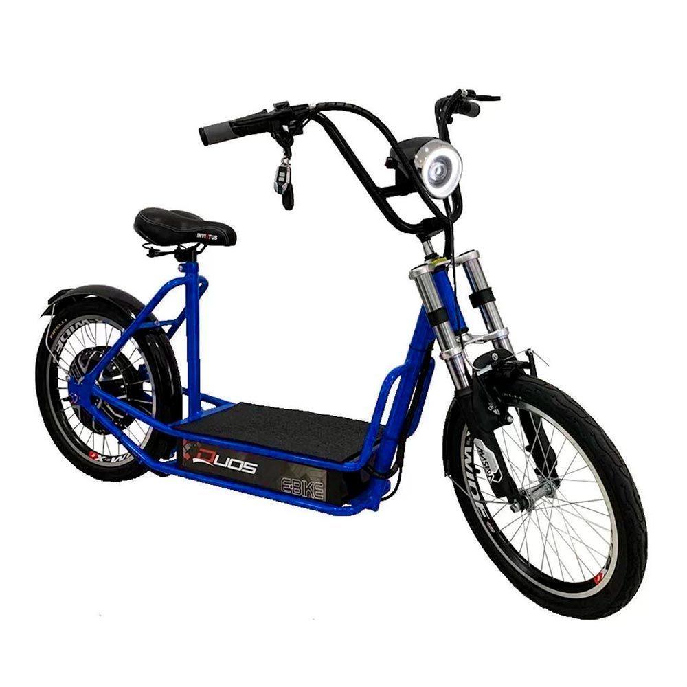 Miniatura Patinete Elétrico - Eko20 - 800W 48V 15Ah - Azul - Duos Bike