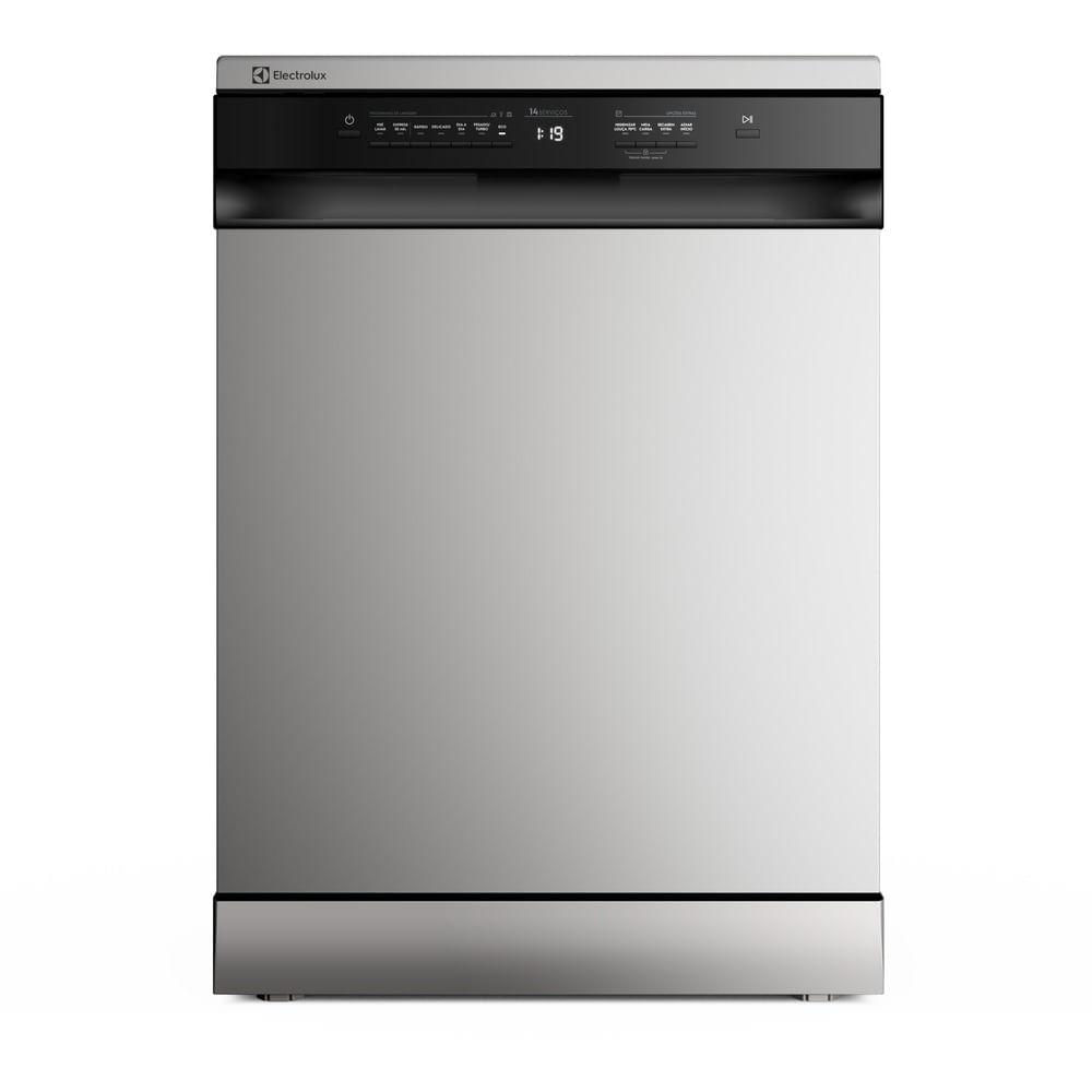 Lava-Louça Electrolux 14 Serviços Inox com Programa Lava & Seca 50 min LS14E