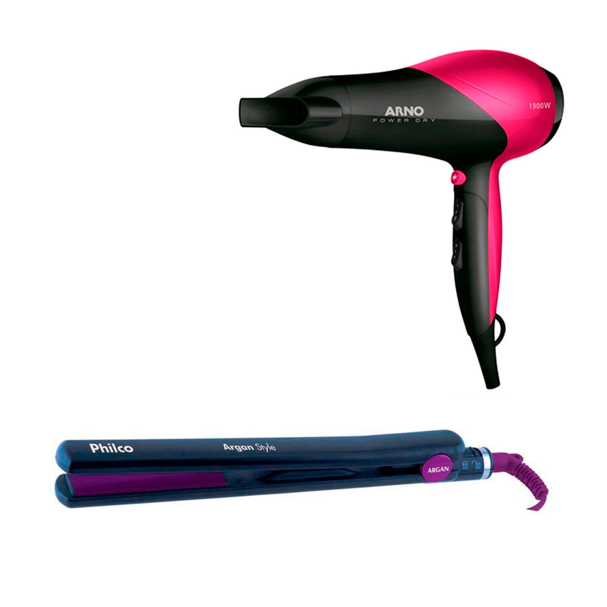 Miniatura Secador Cabelo Arno Power Dry 127 E Chapinha Philco Argan
