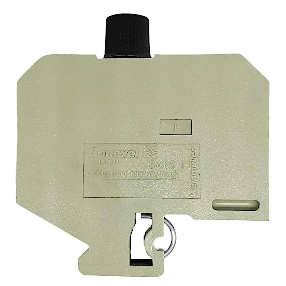 Miniatura Borne Fusivel Conexel Ts-32 500V 10Mm Saks 1 Cabo Weidmuller