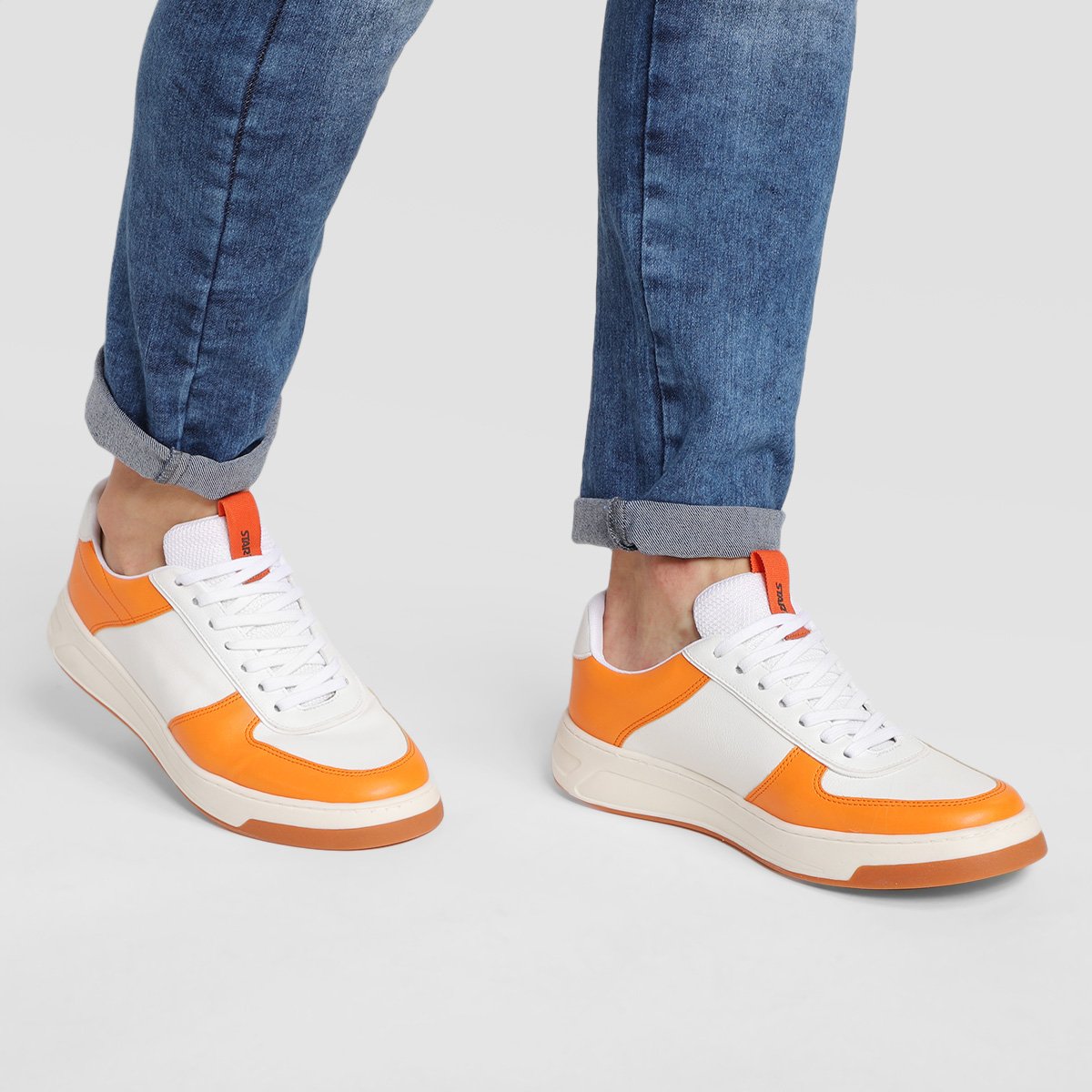 Miniatura Tênis Starter Workday Masculino Laranja+Branco - 38
