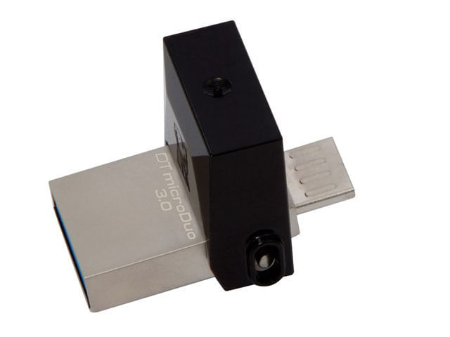 Miniatura Mini Pen Drive Smartphone 64GB Duo USB 3.0