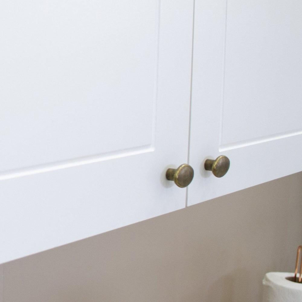 Miniatura Armário Aéreo para Cozinha 120x32,5x83cm Nova York Henn Branco HP