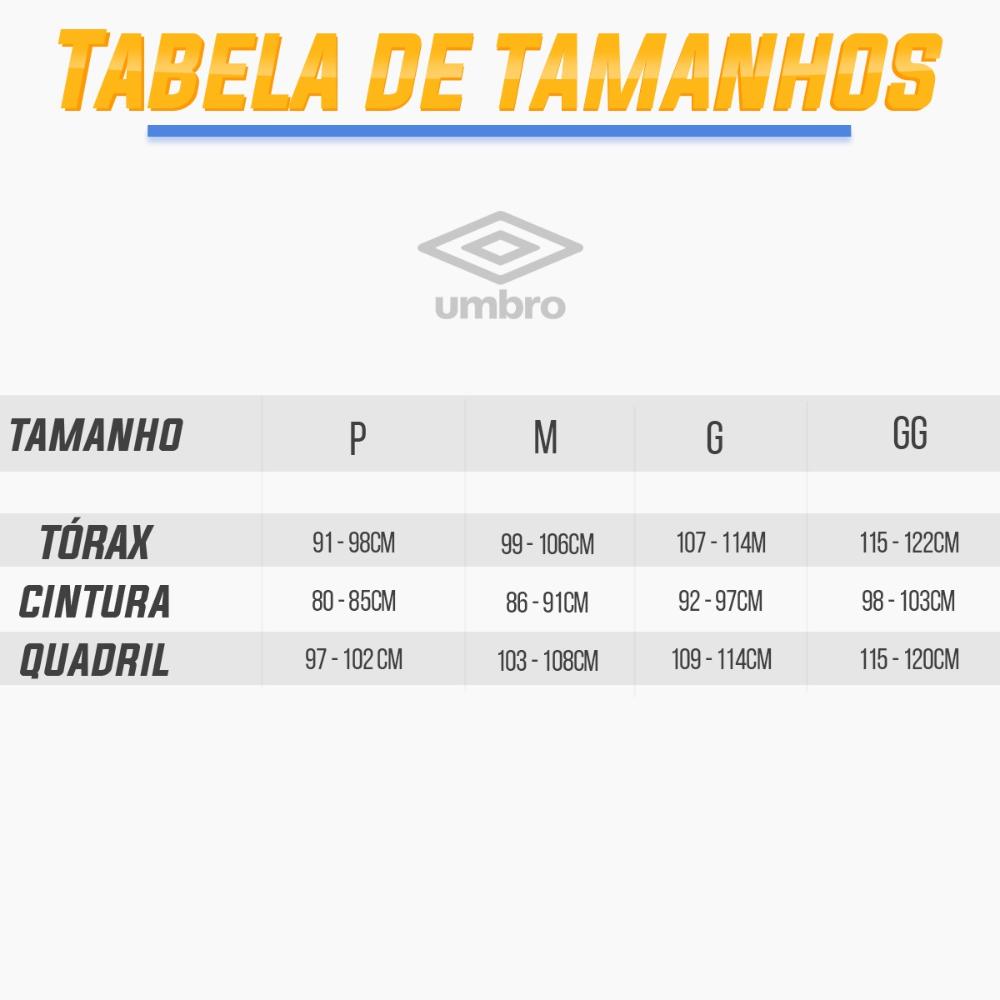 Miniatura Jaqueta Umbro Large Diamond Club Masculina Preto / Branco - G