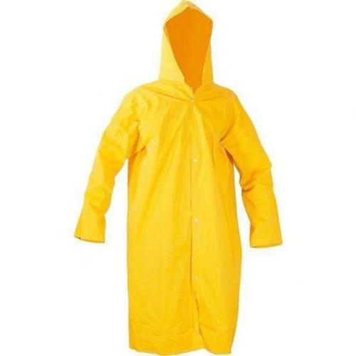 Miniatura Capa Chuva Pvc Com Forro Gg Amarela Nove54