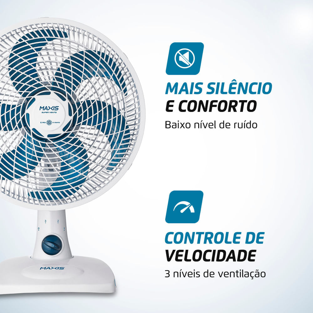 Miniatura VENTILADOR V-30-MX-W 127V
