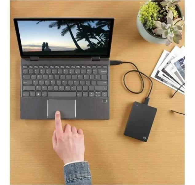 Miniatura Hd Externo Seagate 2Tb Portátil Usb 3.0 Preto Rápido