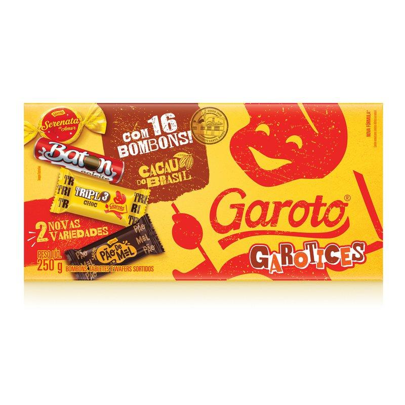 Caixa de Bombom Garoto Garotices 250g