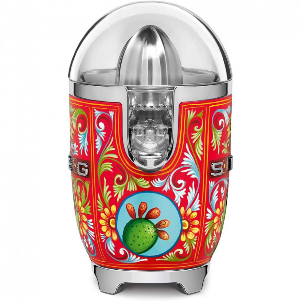 Miniatura Espremedor Elétricos de Frutas em Aço Inoxidável Dolce and Gabbana Smeg 110V 80W