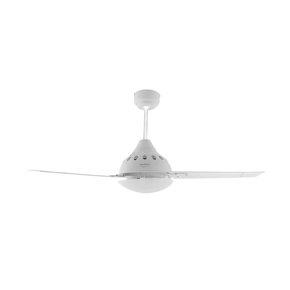 Miniatura Ventilador De Teto Britânia Cancun 3 Pás Branco 220V