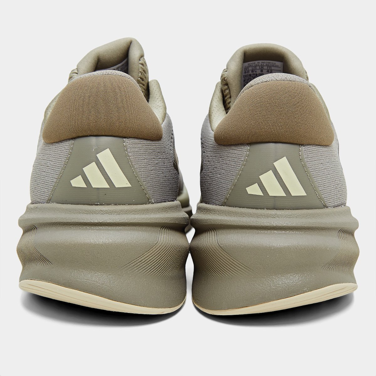 Miniatura Tênis Adidas Supernova Stride 2 Masculino Prata+Verde - 39