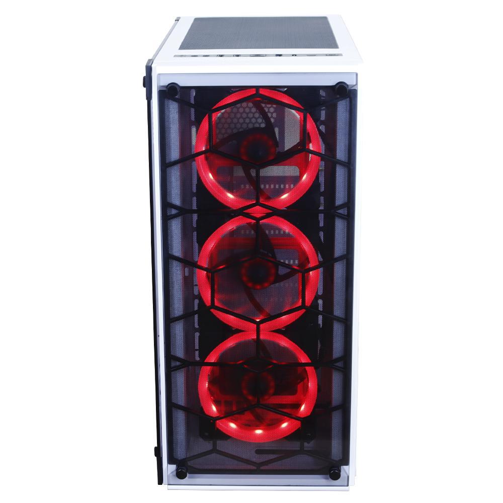 Miniatura Gabinete Gamer Redragon Wheeljack Branco Vidro S/Fan Gc-606W