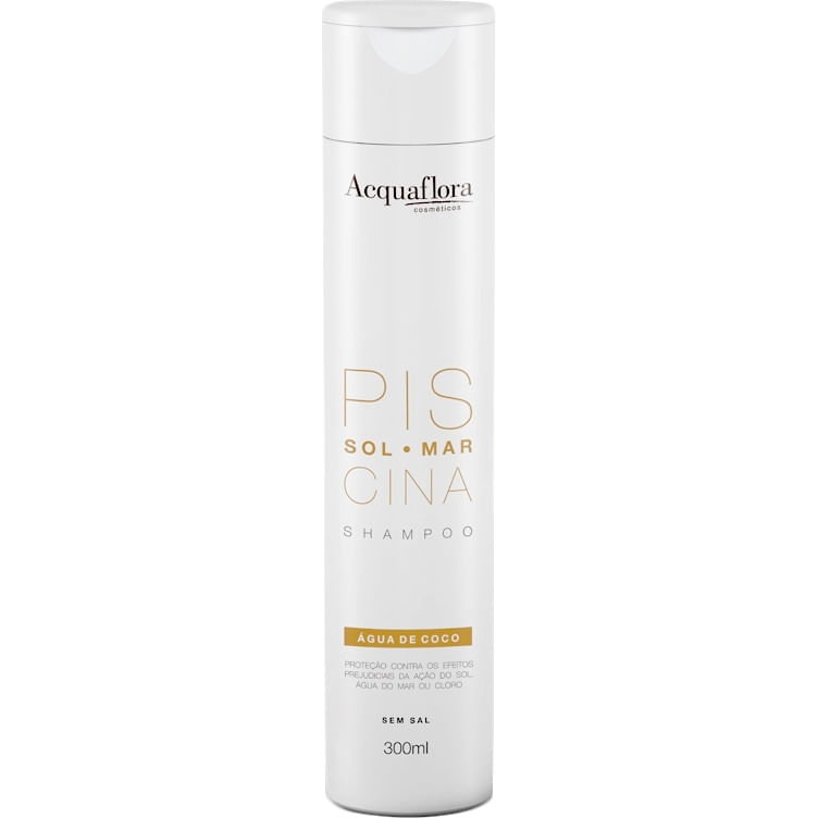 Miniatura Shampoo Acquaflora Sol Mar Piscina - 300ml
