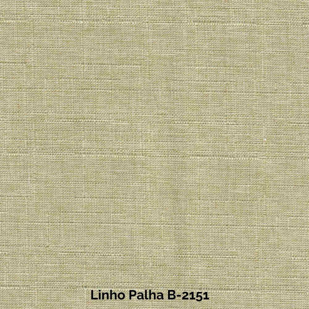 Sofá Living E Reclinável Jasmin Linho Com Pés De Madeira Usb Com Kit Usb Cor Palha 2151