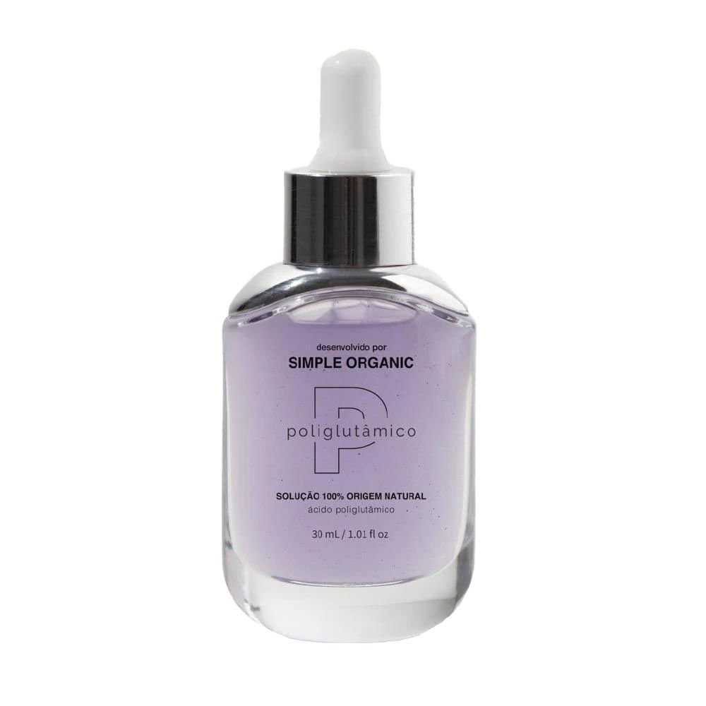 Miniatura Solução Facial Simple Organic - Poliglutamico 30ml