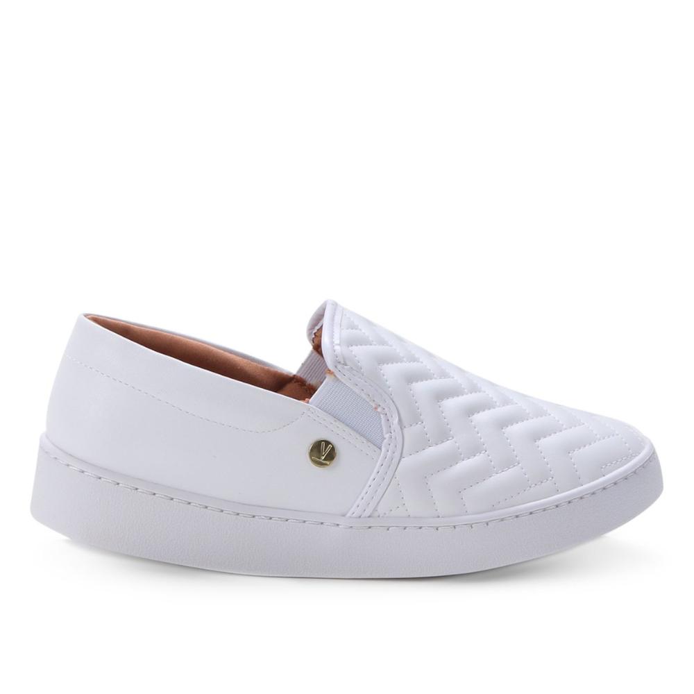 Miniatura Tênis Vizzano Slip On Elástico Branco / Branco - 34