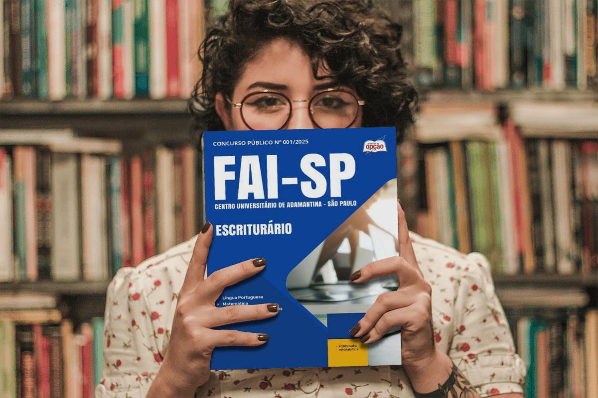 Miniatura Apostila Concurso Fai Sp 2025 - Escriturário