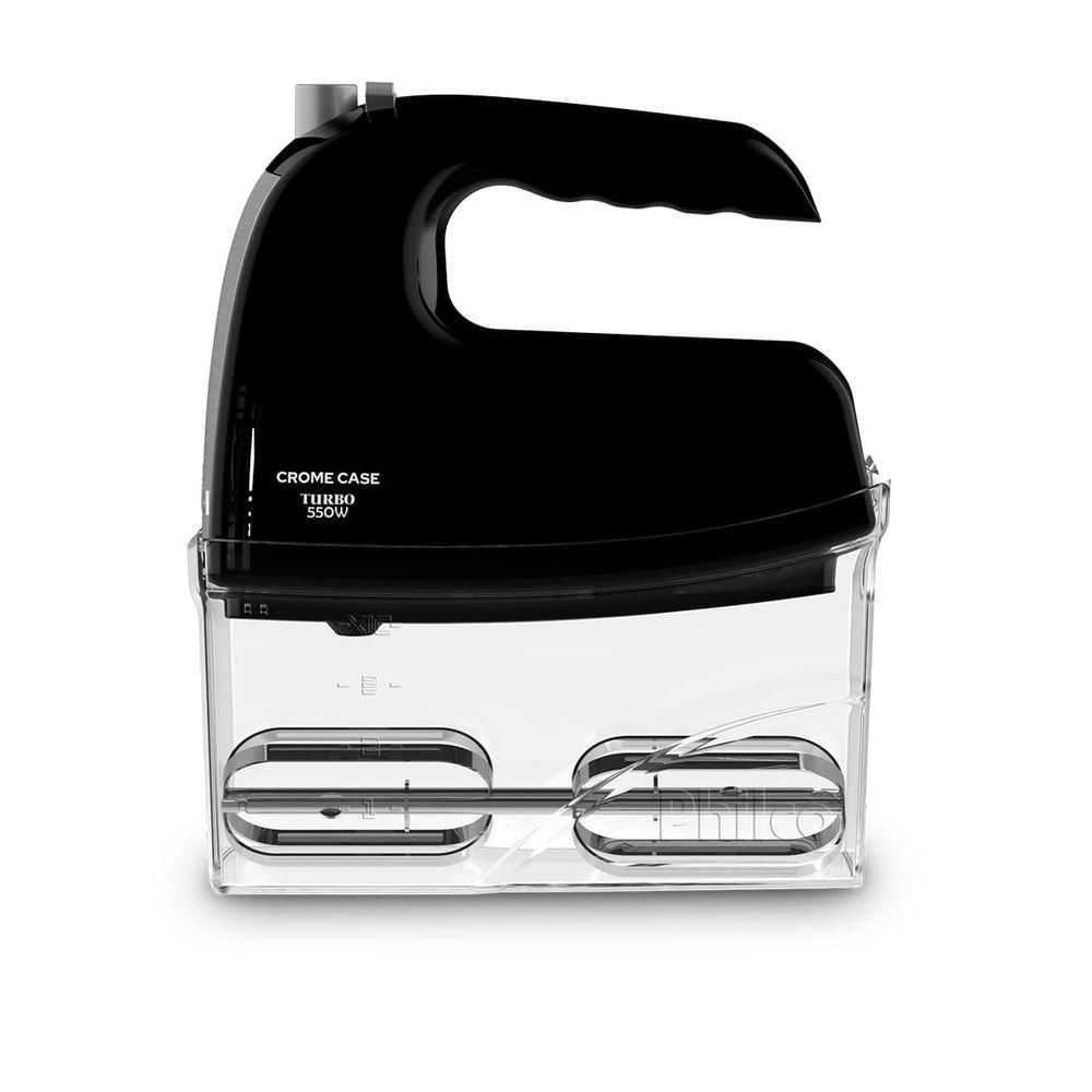 Miniatura Batedeira Philco PBT450P Crome Case 550W 220V