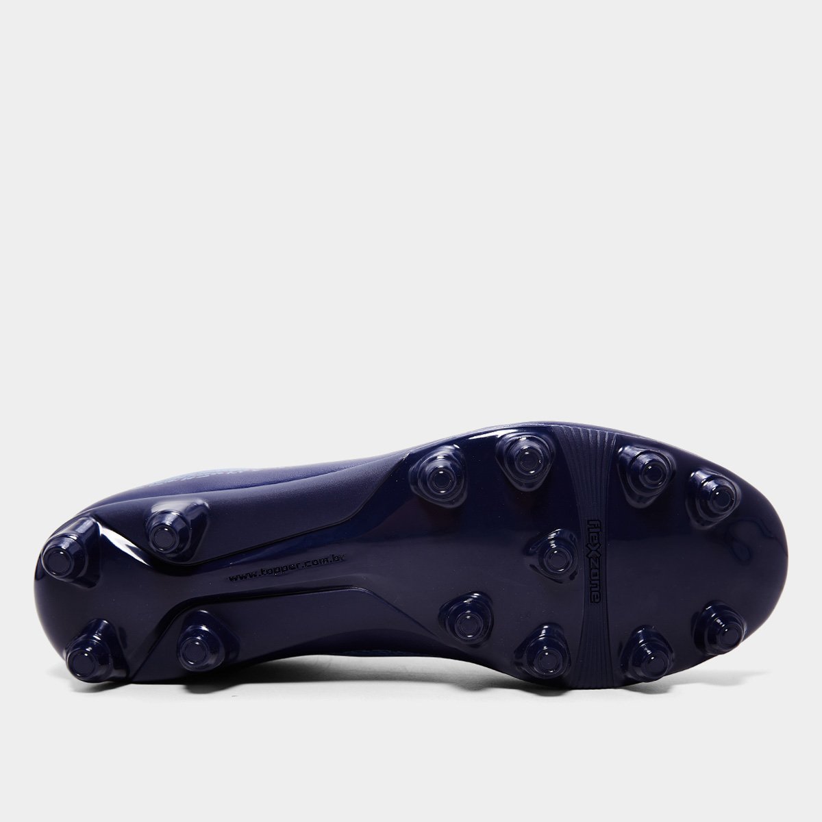 Miniatura Chuteira Campo Topper Slick VI Masculina Marinho+Azul - 39