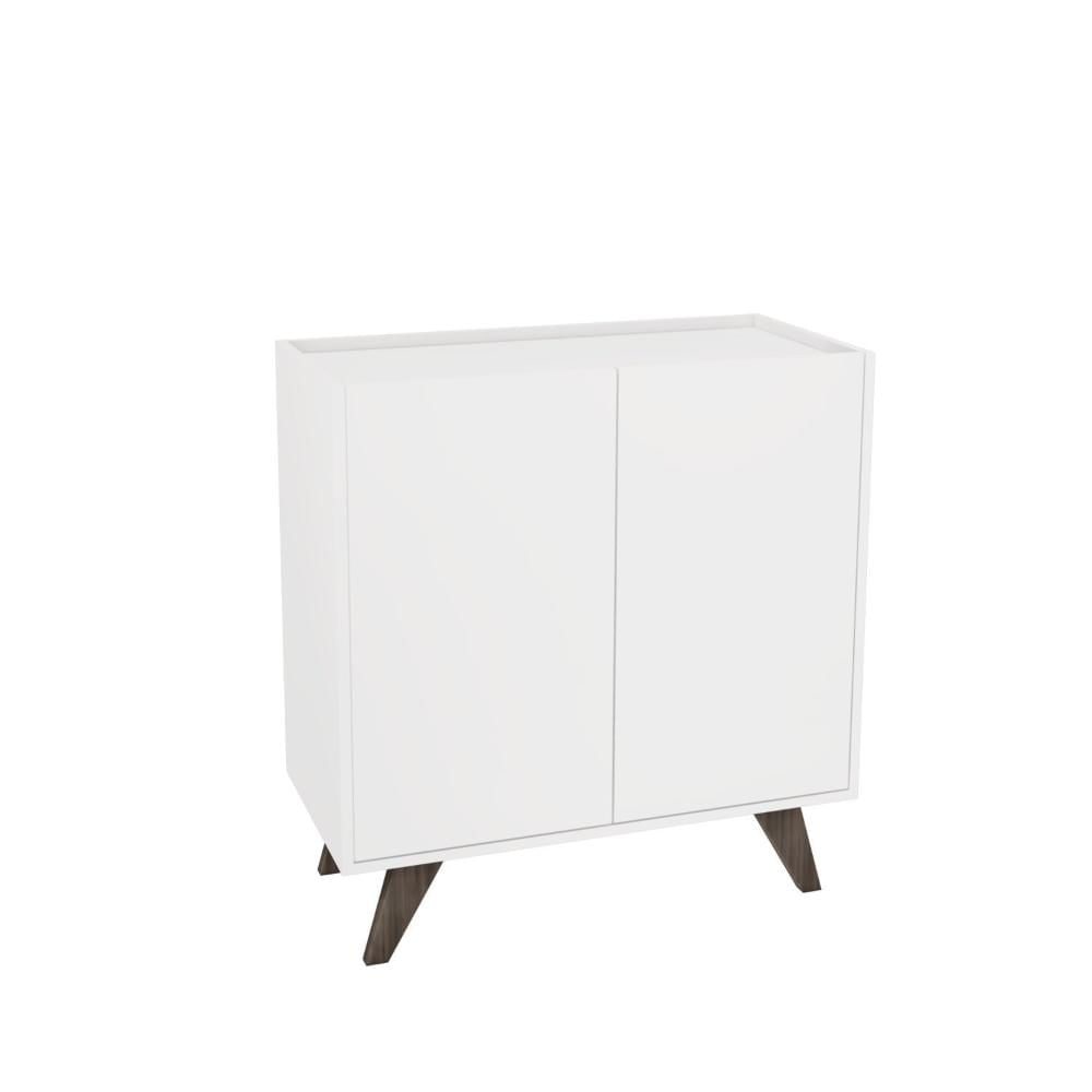 Miniatura Gabinete 2 Portas 76cm Durban Estilare Branco