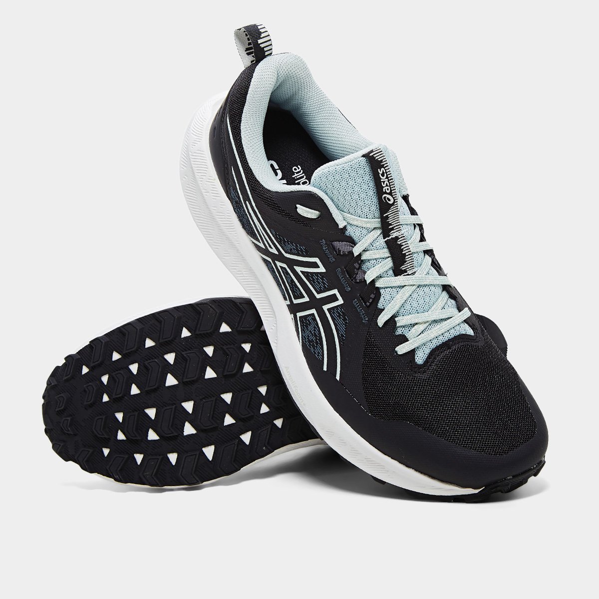 Miniatura Tênis Asics Gel-Sonoma 8 Masculino Preto+Azul claro - 39
