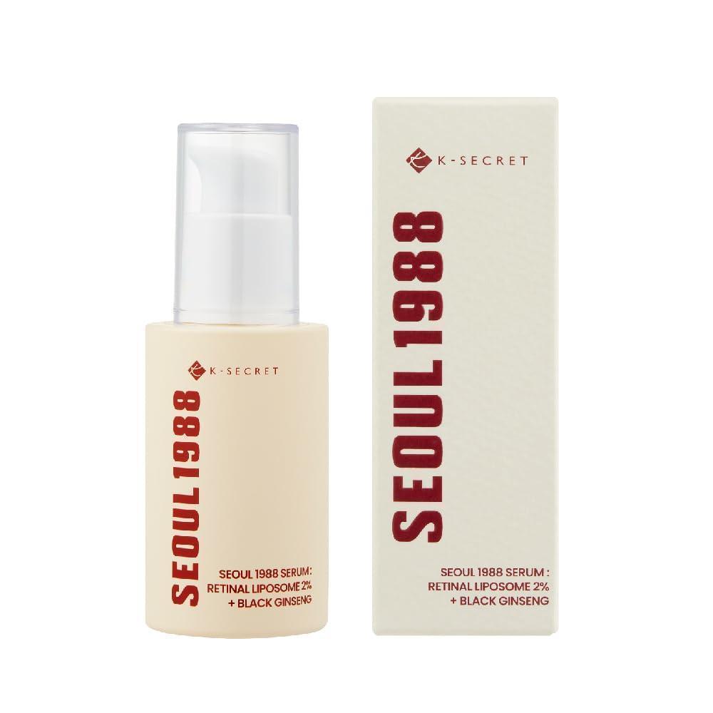 Miniatura Sérum Retinal Liposome 2% Ksecret Seoul 1988 Ginseng Preto
