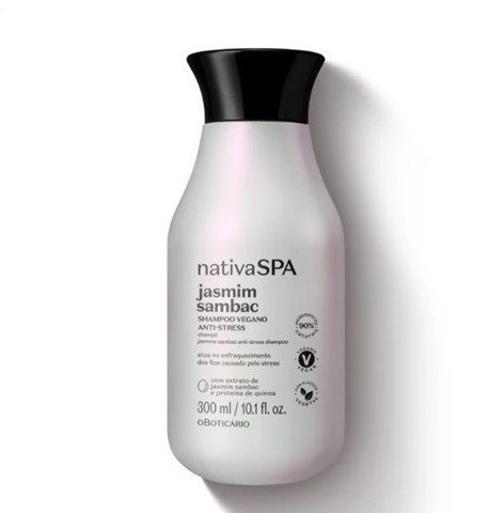 Miniatura Shampoo Anti-Stress Nativa Spa Jasmim Sambac 300Ml O