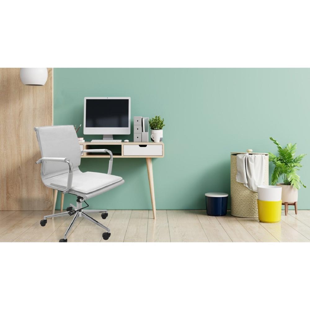 Miniatura Kit 2 Cadeiras de Escritório Office Valência Rivatti Branco