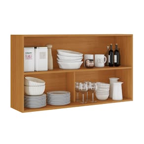 Miniatura Armário Aéreo Itatiaia Ideale com 2 Portas Basculantes e 2 Prateleiras – Cinamomo