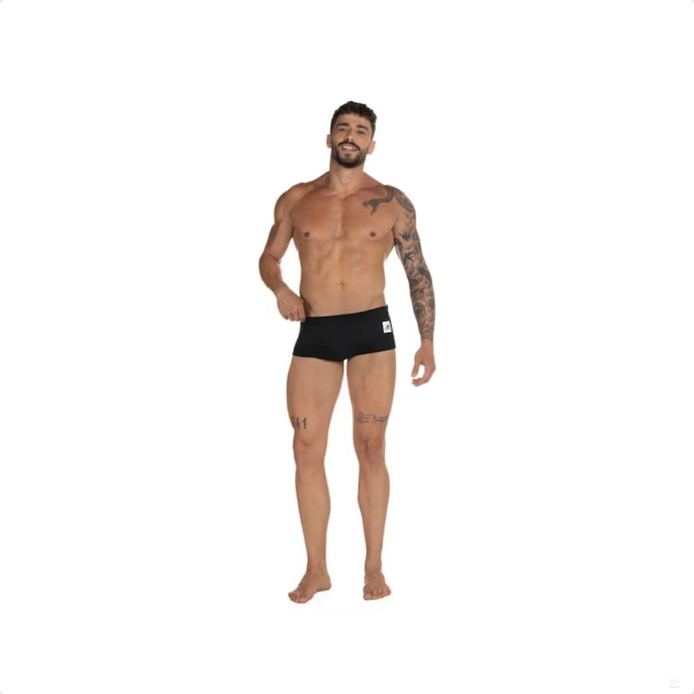 Miniatura Sunga Adidas Solid Masculino Preto - G