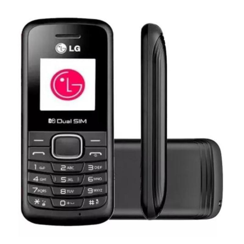 Miniatura Celular Lg B220 Dual Chip Rádio Fm E Lanterna Preto