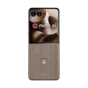 Miniatura Smartphone Motorola Razr 60 Ultra 5G Madeira 1TB, 16GB RAM + 16GB Ram Boost, Tela Dobrável 7.0" pOLED e Externa 4", Câmera Traseira 50MP e IP48