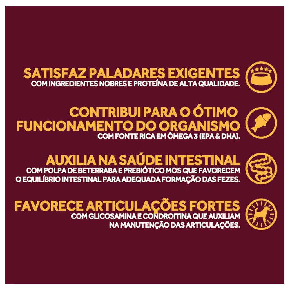 Ração Seca GranPlus Gourmet Ovelha & Arroz para Cães Adultos Raças Médias e Grandes - 15 Kg