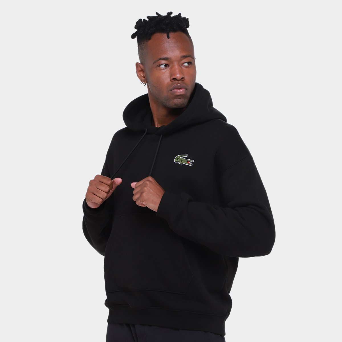 Miniatura Moletom Lacoste Masculino Preto - M