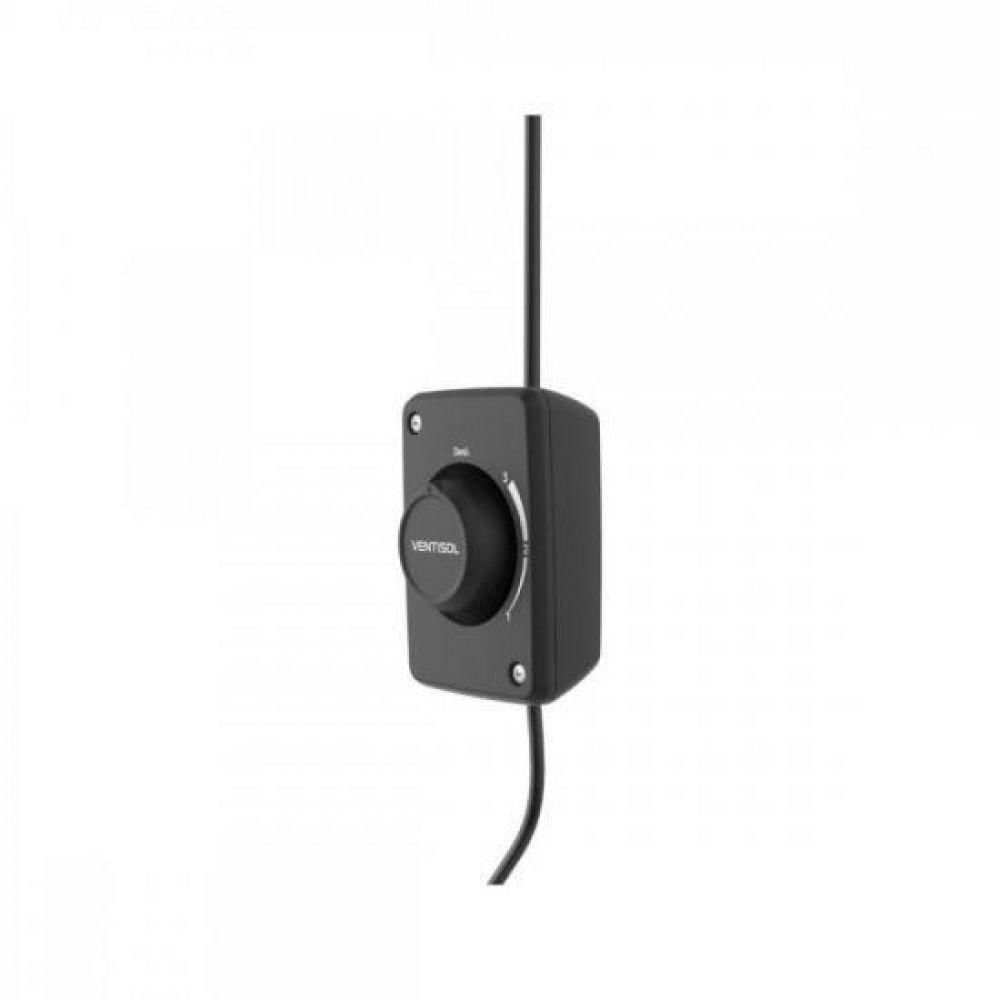Miniatura Ventilador Parede 220V Monta Fácil 50cm Preto Ventisol 220V