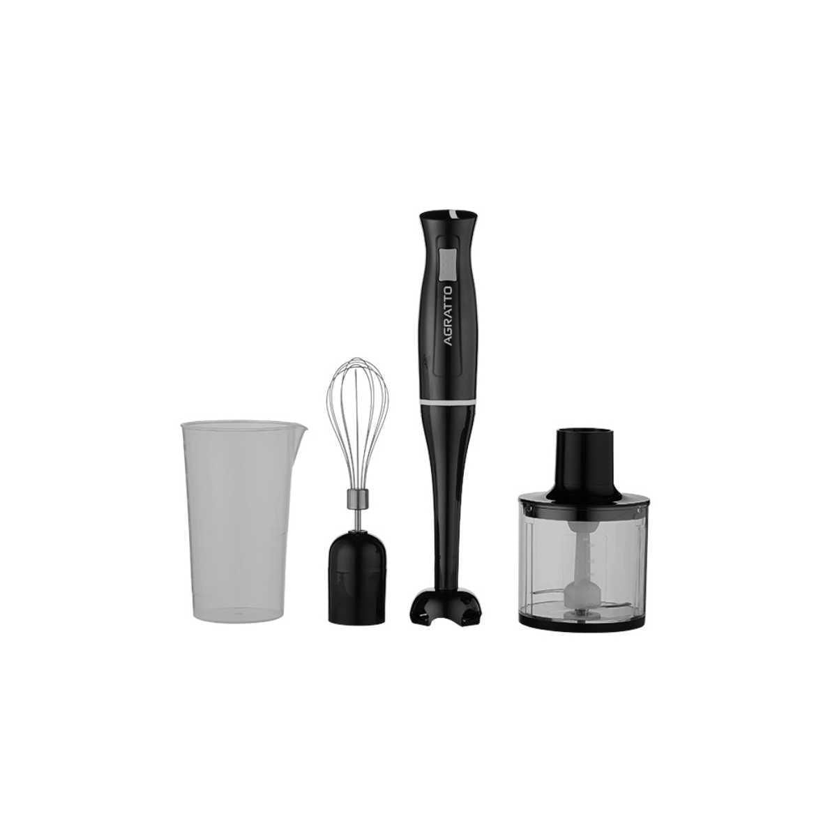 Miniatura Kit Mixer 3 Em 1 Processador Batedor Liquidificador Portátil