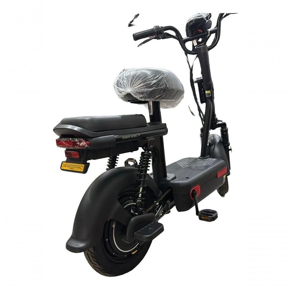 Miniatura Bicicleta Elétrica Yoo Mobility Y-200 350W Farol Led Scooter