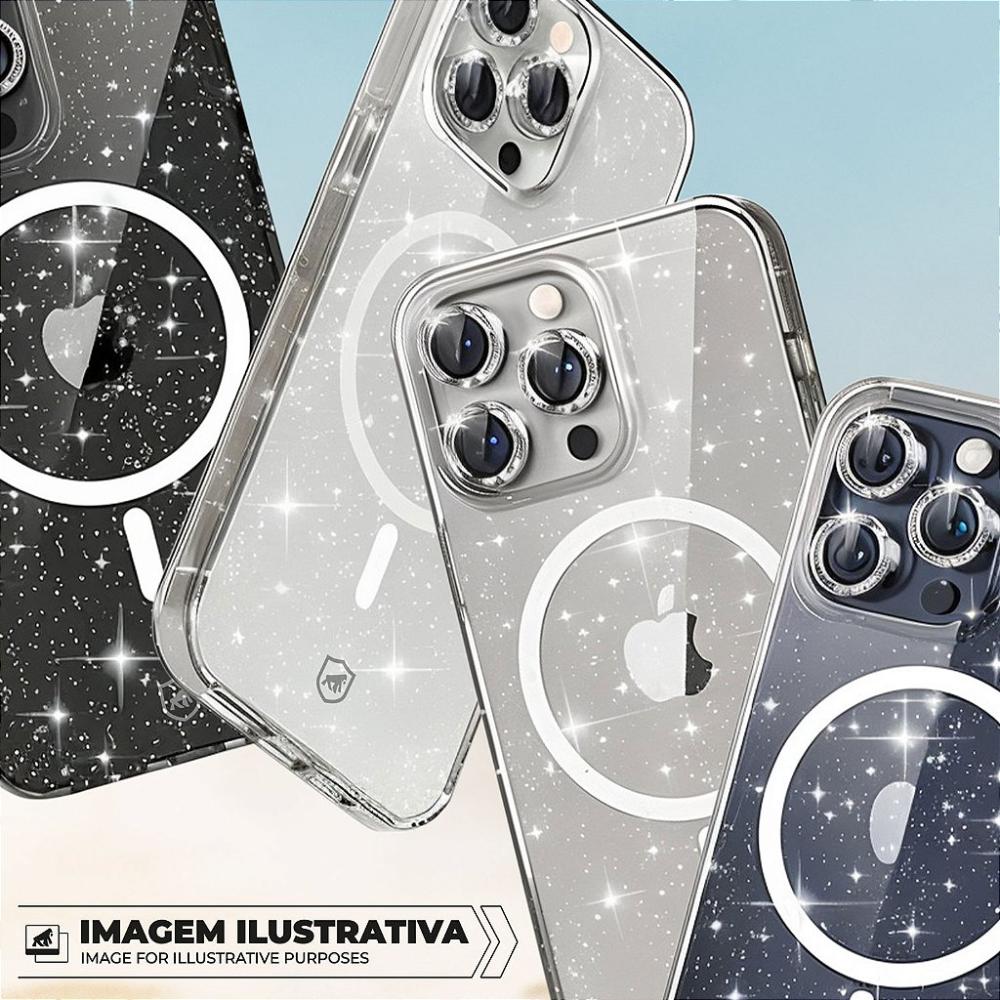 Capa para iPhone 14 Pro Max - MagSafe Glitter - Gshield