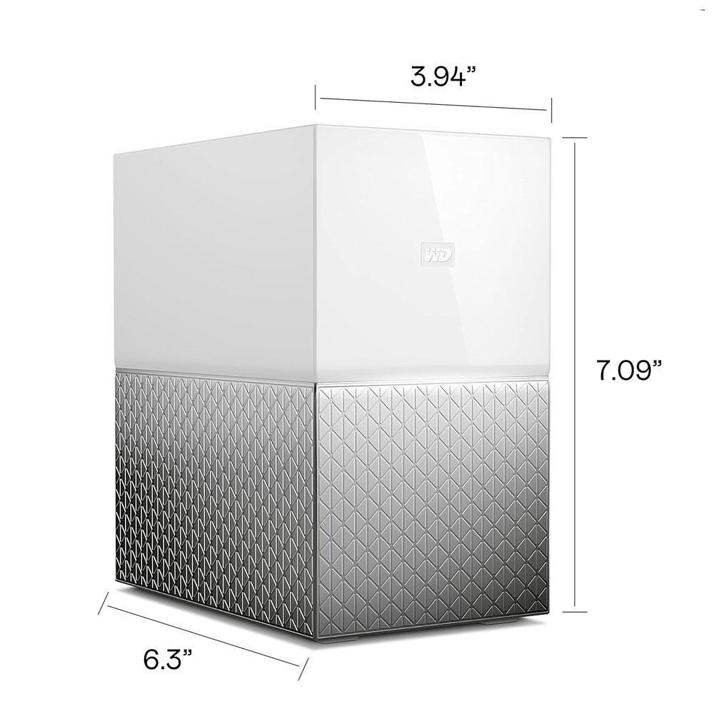 Miniatura Hd Externo Western Digital 8Tb My Cloud Home Duo Desktop 3.5