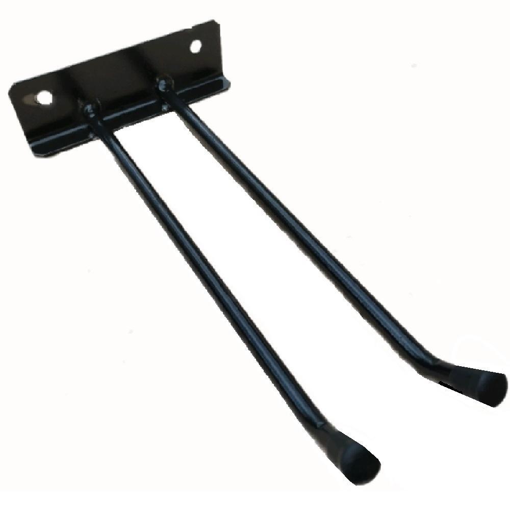 Miniatura Suporte Parede Vassouras/Rodos - Gancho Lavanderia 30cm