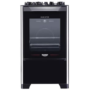 Fogão Dako 4 Bocas Magister com Mesa de Vidro e Acendimento Automático Bivolt - Preto