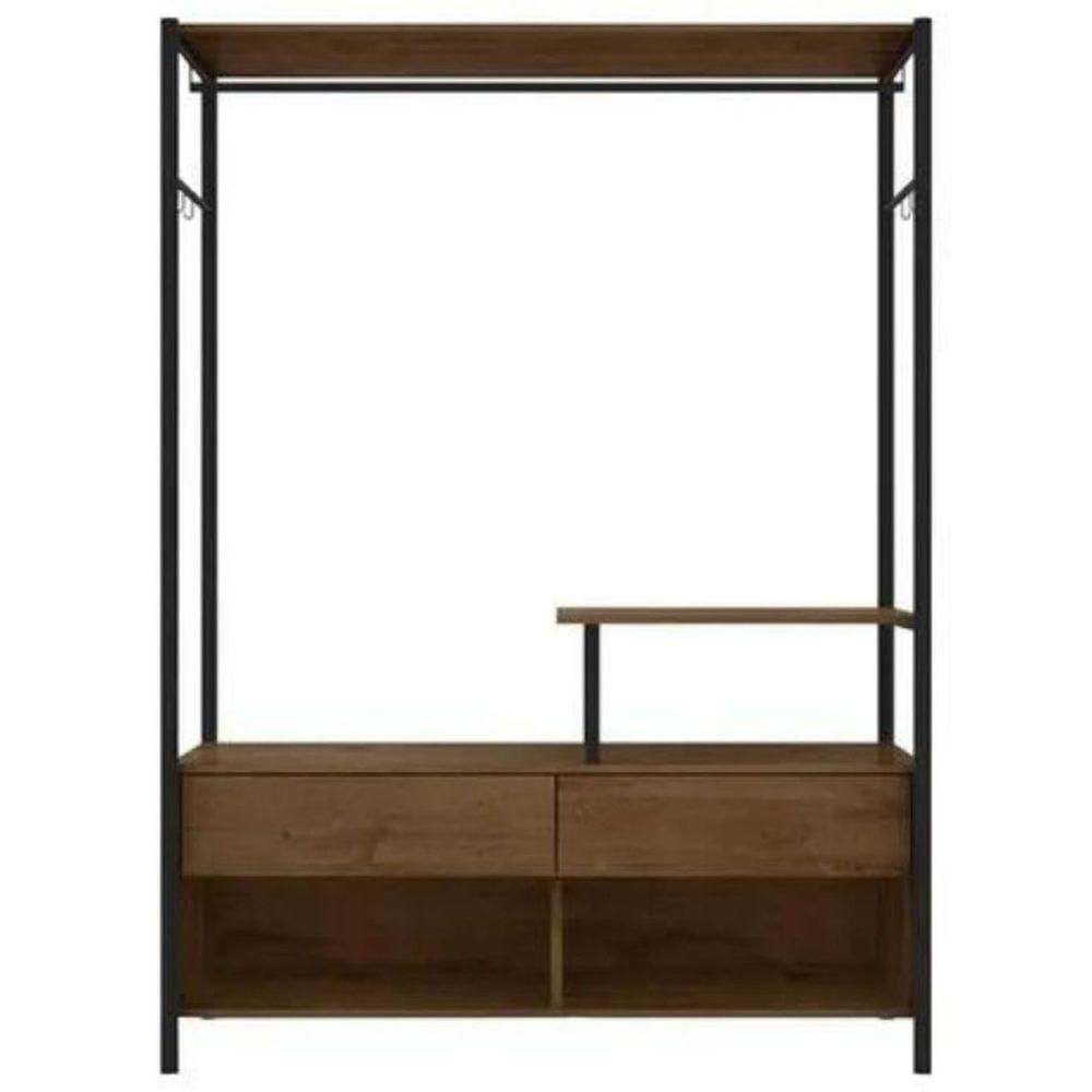 Miniatura Jogo De Quarto Comoda Guarda Roupa Barcelona Demolição Preto