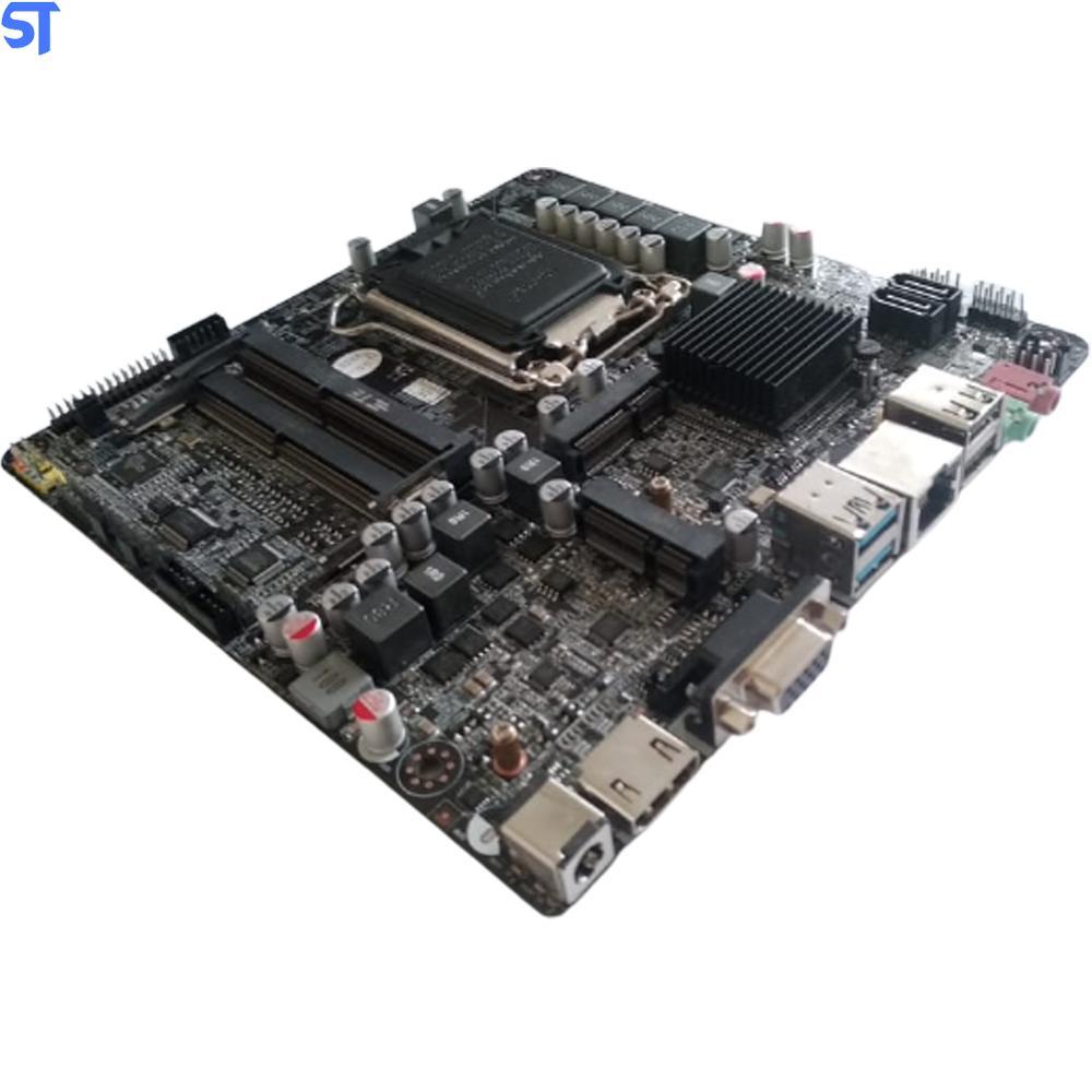 Placa Mãe Mini Itx Soquete Lga 1151 Ddr4 Machinist H110 Mini