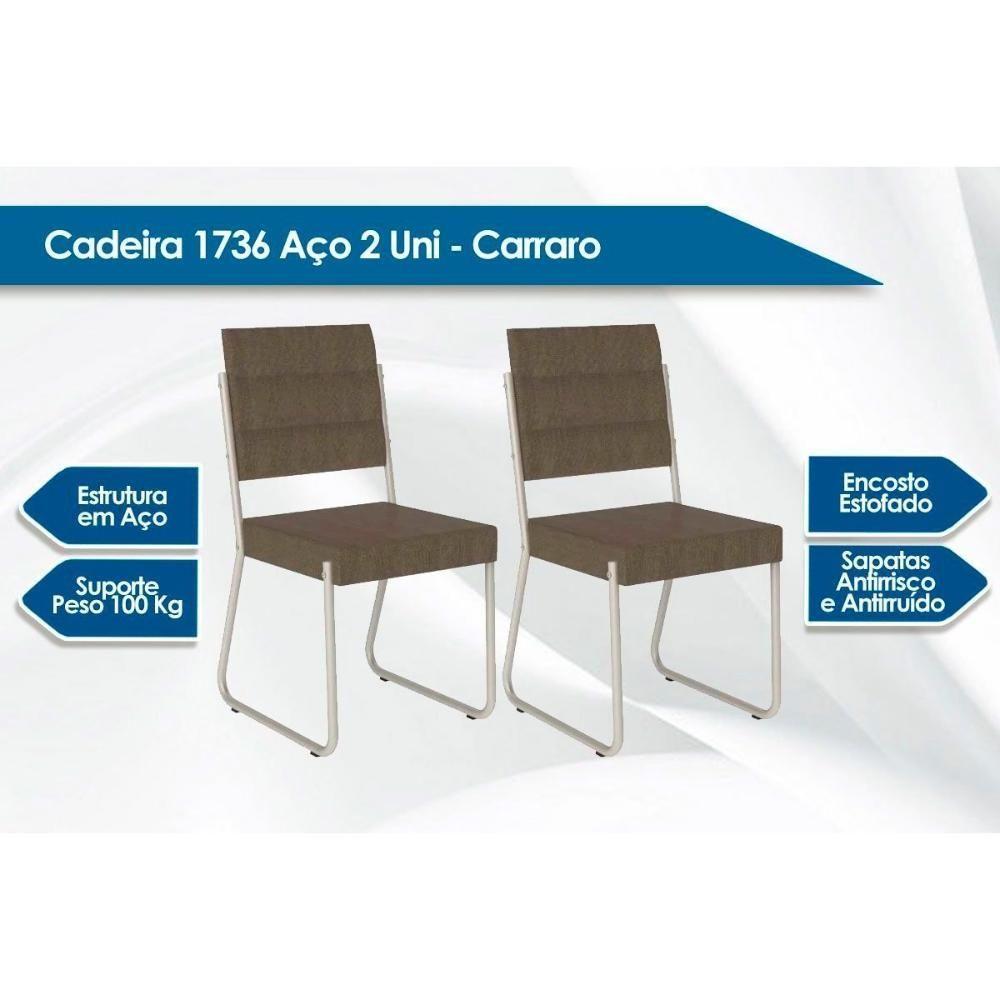 Miniatura Sala De Jantar átria 1593 Aço Com Tampo Madeirado 90x90cm E 4 Cadeiras 1736 Pretonogal Preto Preto Carraro