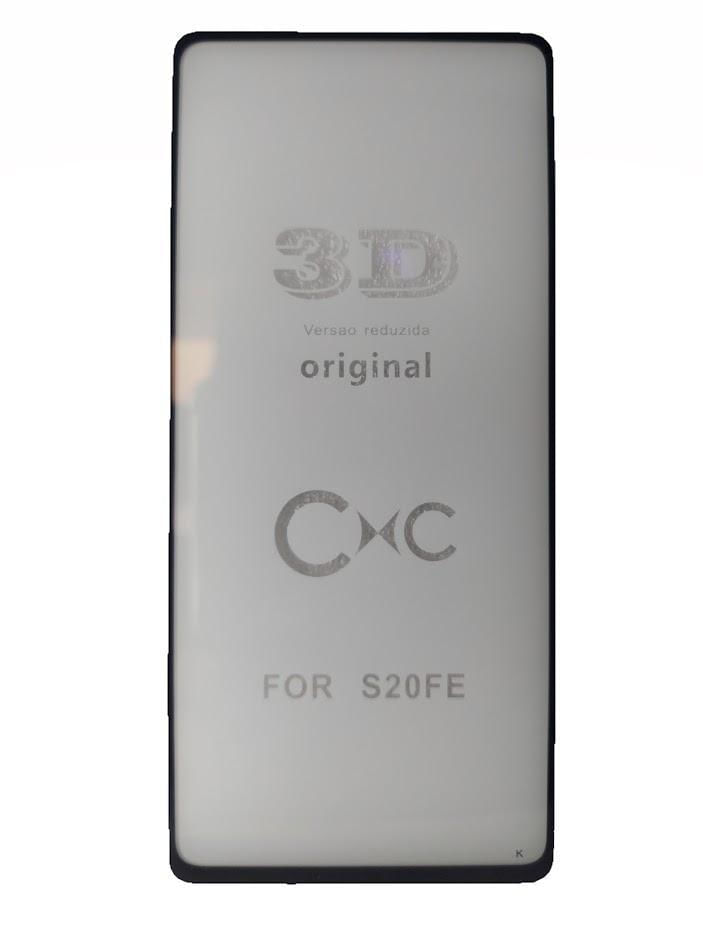 Miniatura Película De Vidro 3D Compatível Samsung S20 Fe Tela De 6.5