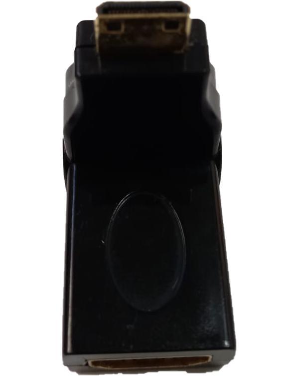 Miniatura Emenda Hdmi Fêmea X Mini Hdmi Macho Flexivel 180 Graus